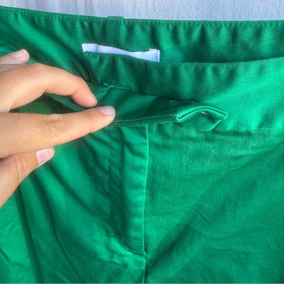 Liz Claiborne Kelly Green Slacks Trousers Business Casual Pants / Size 18W - Picture 2 of 5